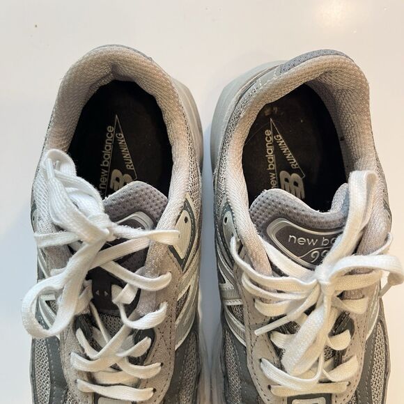 New Balance 990v6 Gray Suede Made In USA Sneakers M990GL6 Men’s US 8 EU 41.5 main image 10